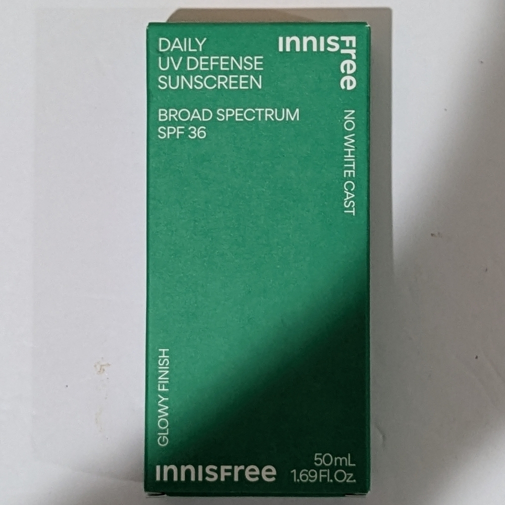 NEW InnisFree UV Defense Sunscreen 1.2 oz